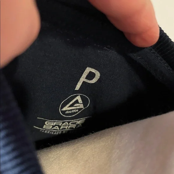 Gracie Barra navy Lutador tee - Picture 5 of 5